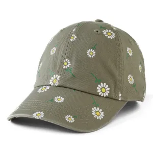 Adult Unisex Peace Daisy Pattern Chill Cap Life is Good