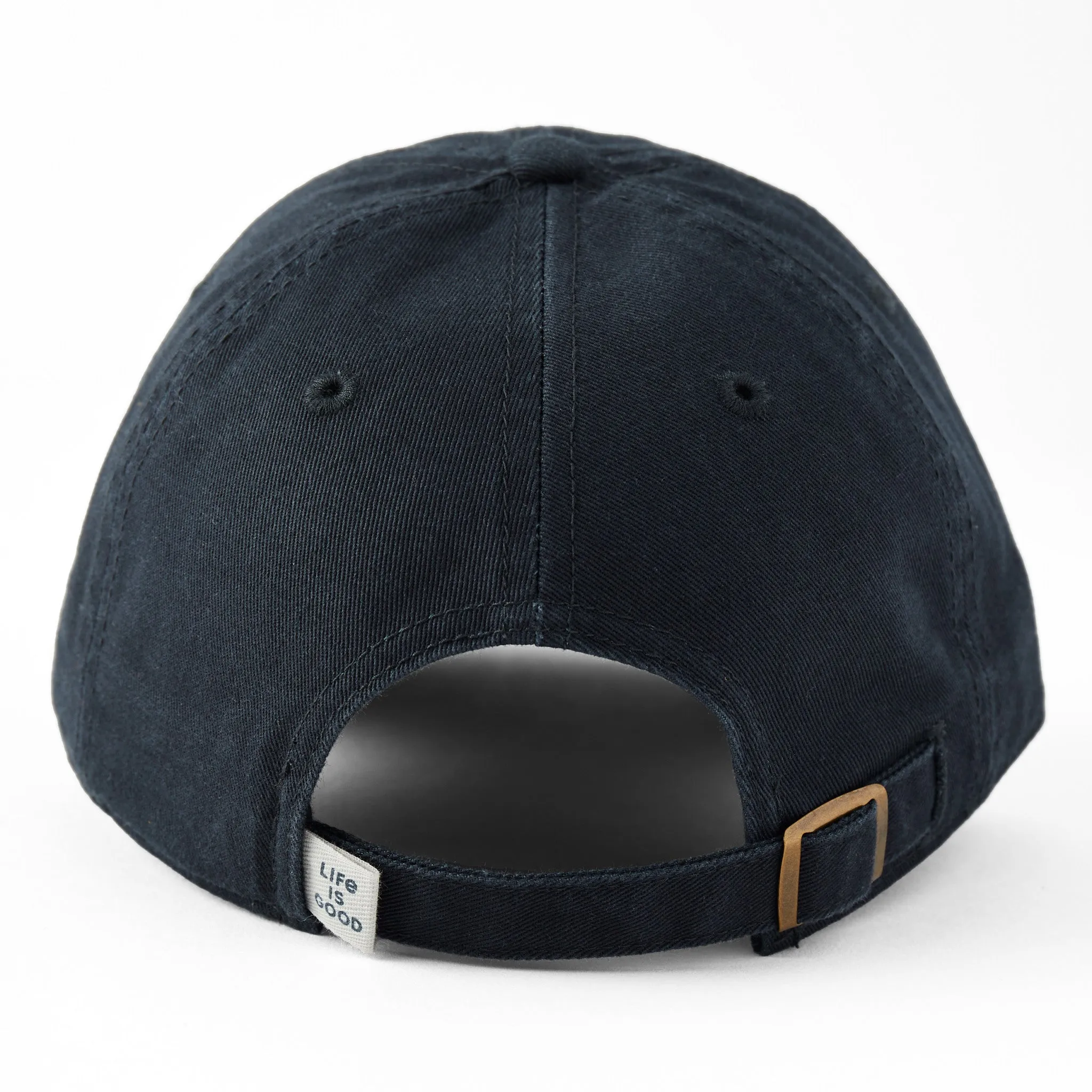 Adult Unisex Pet Paw Print Tattered Chill Cap Life is Good
