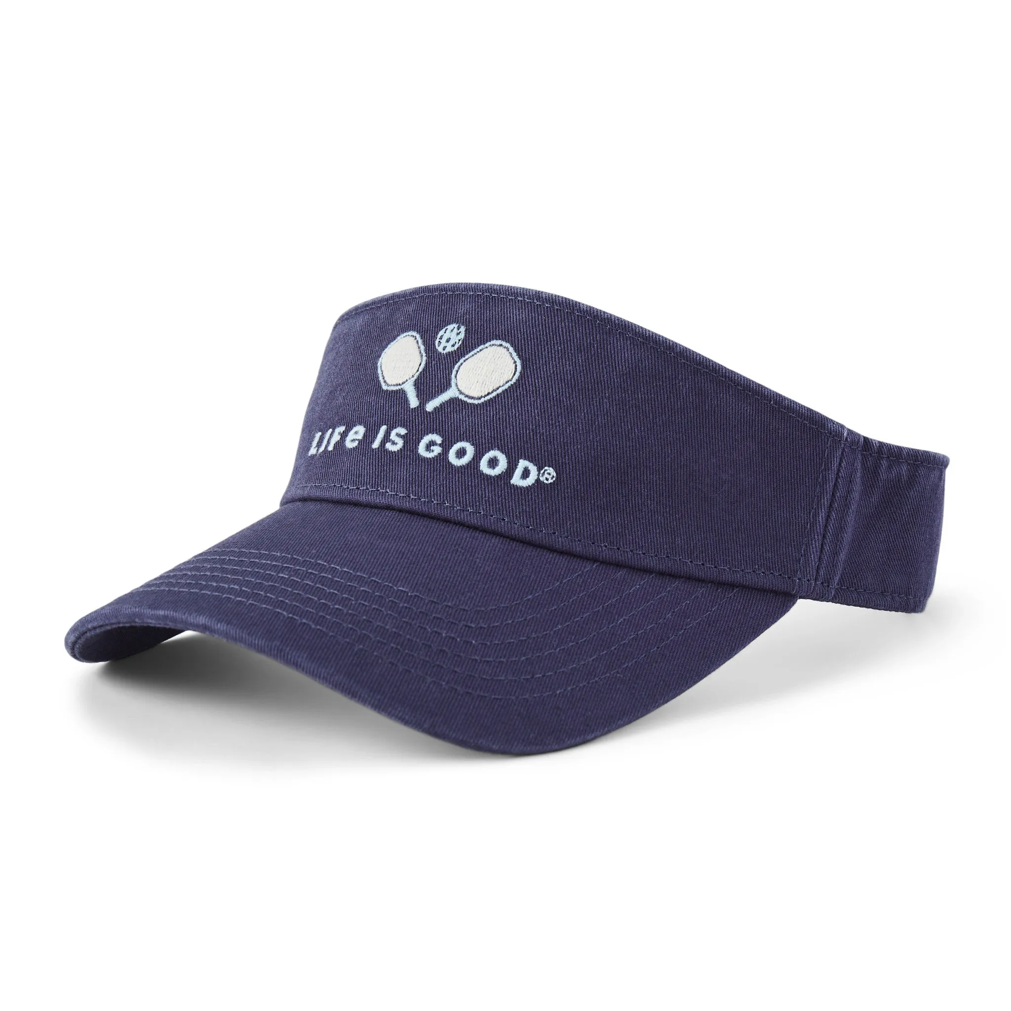 Adult Unisex Pickleball LIG Chill Cap Visor Life is Good