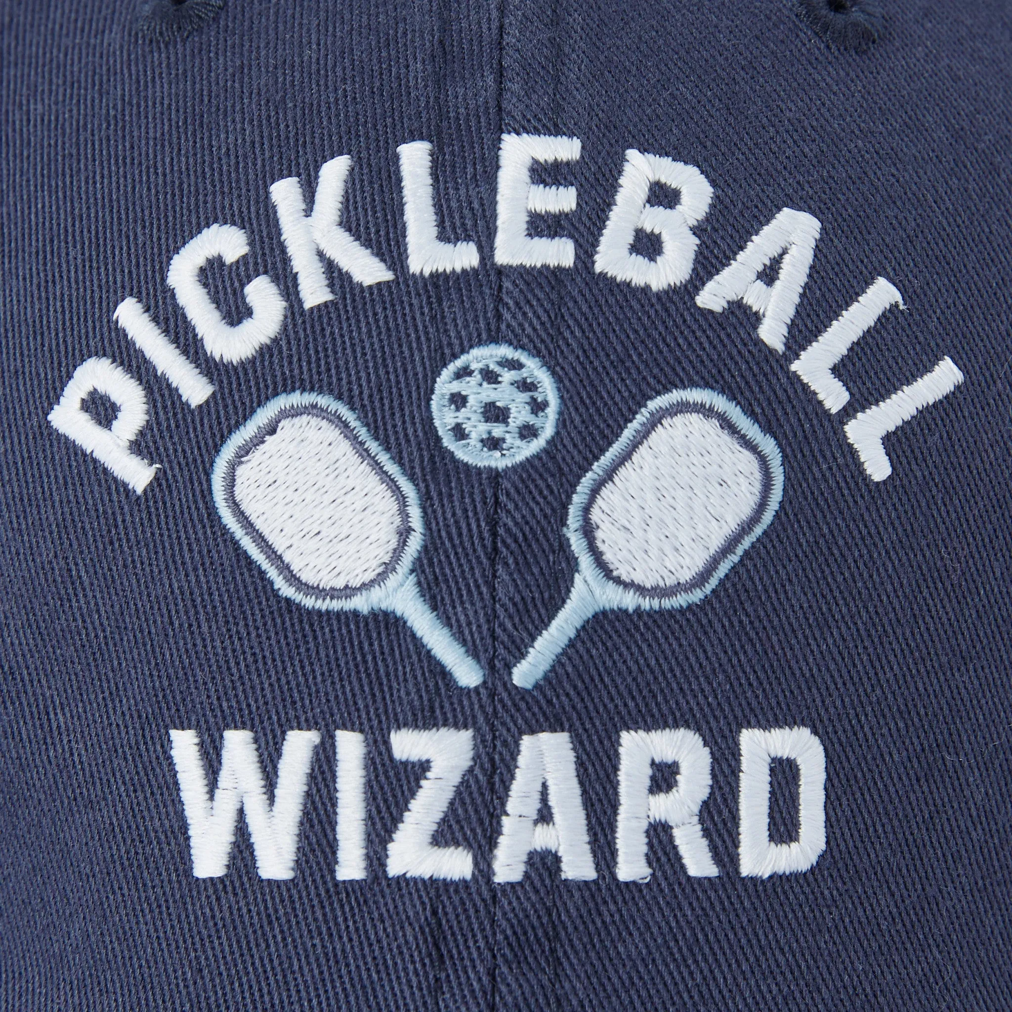 Adult Unisex Pickleball Wizard Chill Cap Life is Good