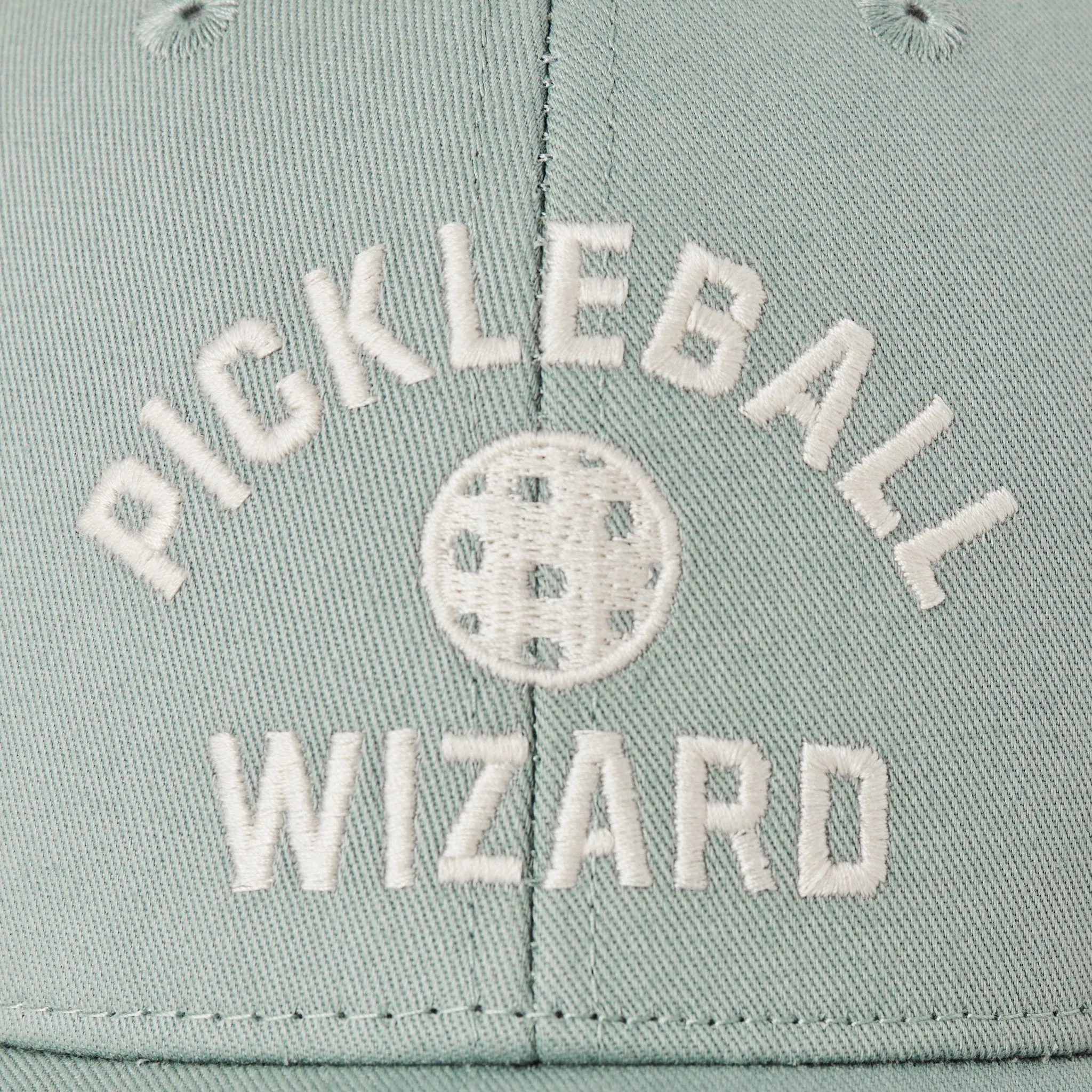 Adult Unisex Pickleball Wizard Trucker Life is Good