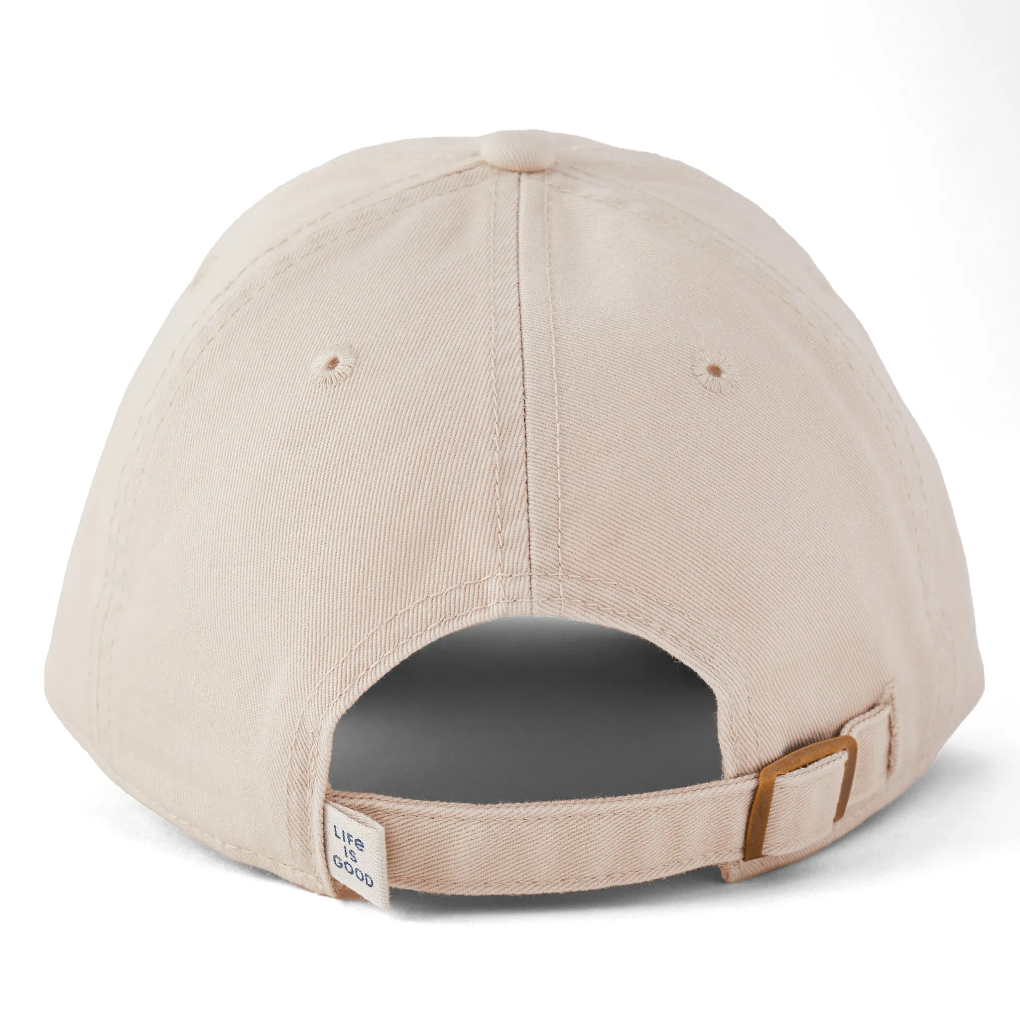 Adult Unisex Quirky Pansy Chill Cap Life is Good