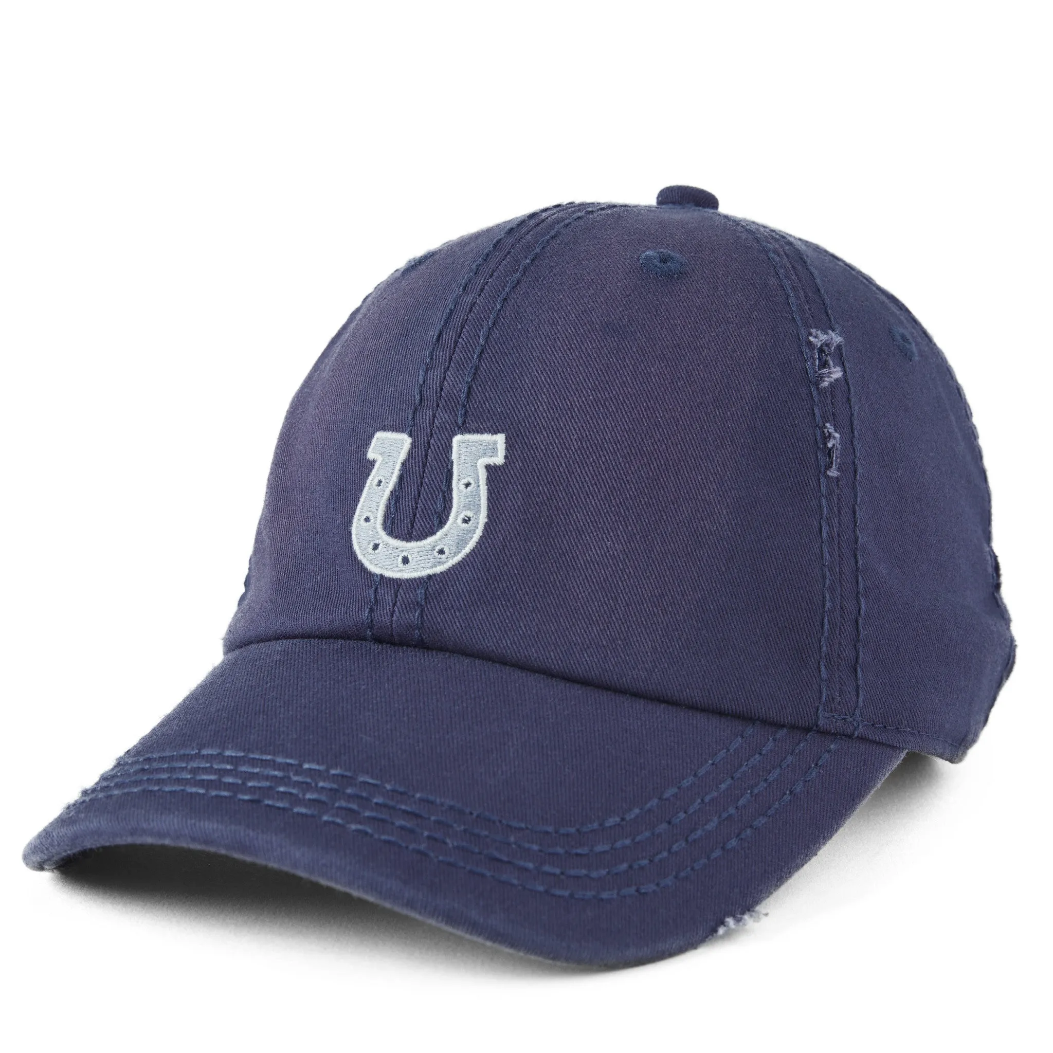 Adult Unisex Rocket Lucky Dog Horseshoe Sunwashed Chill Cap Life is Good