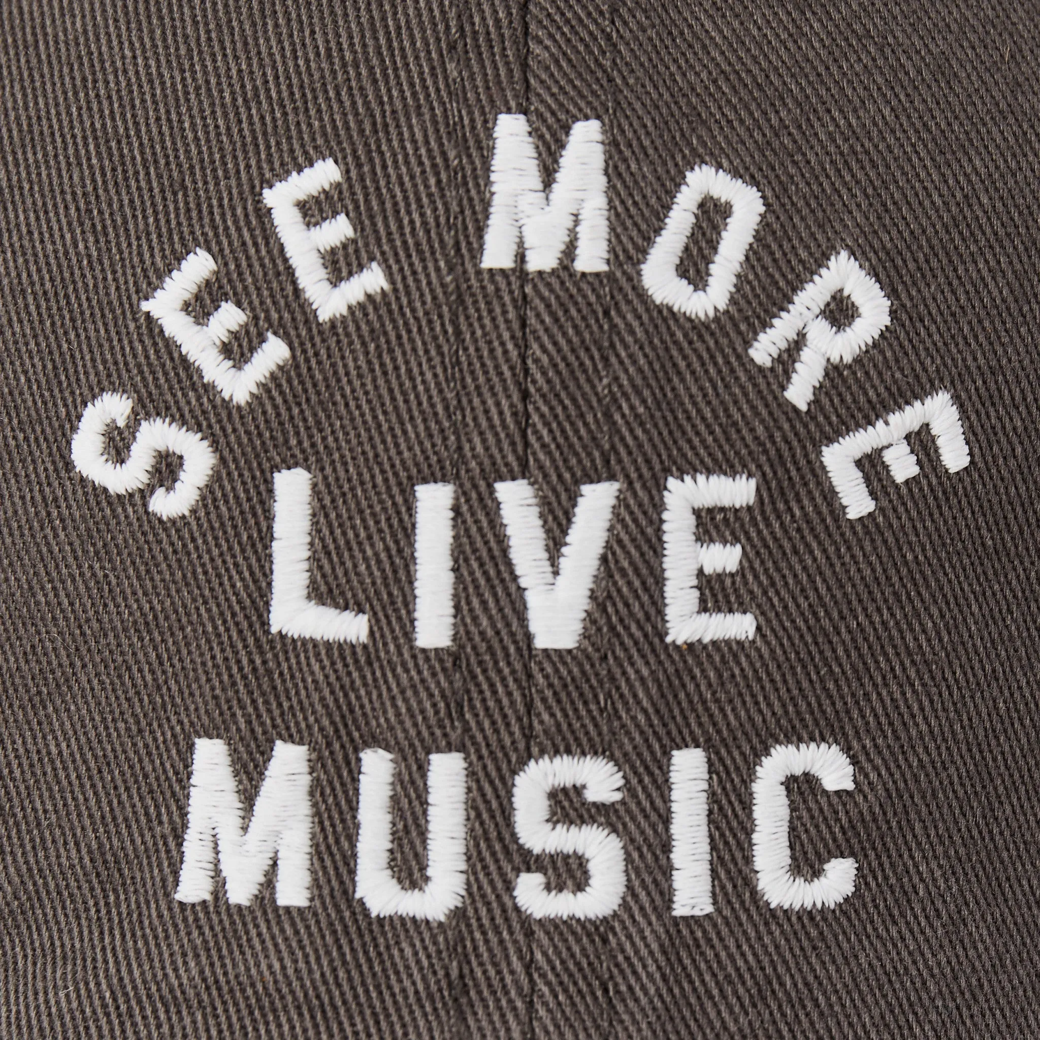 Adult Unisex See More Live Music Branded Chill Cap Life is Good