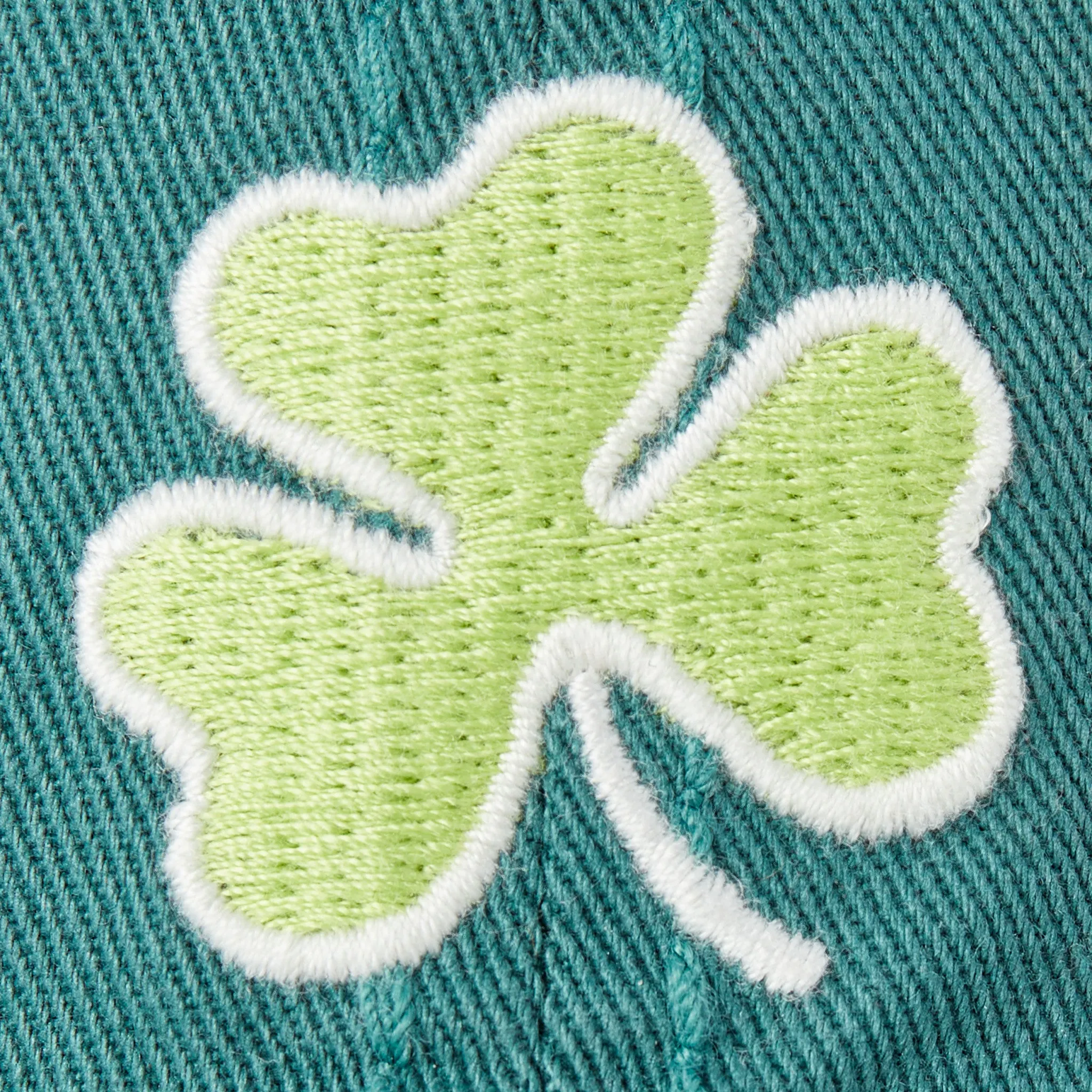 Adult Unisex Shamrock Sunwashed Chill Cap Life is Good