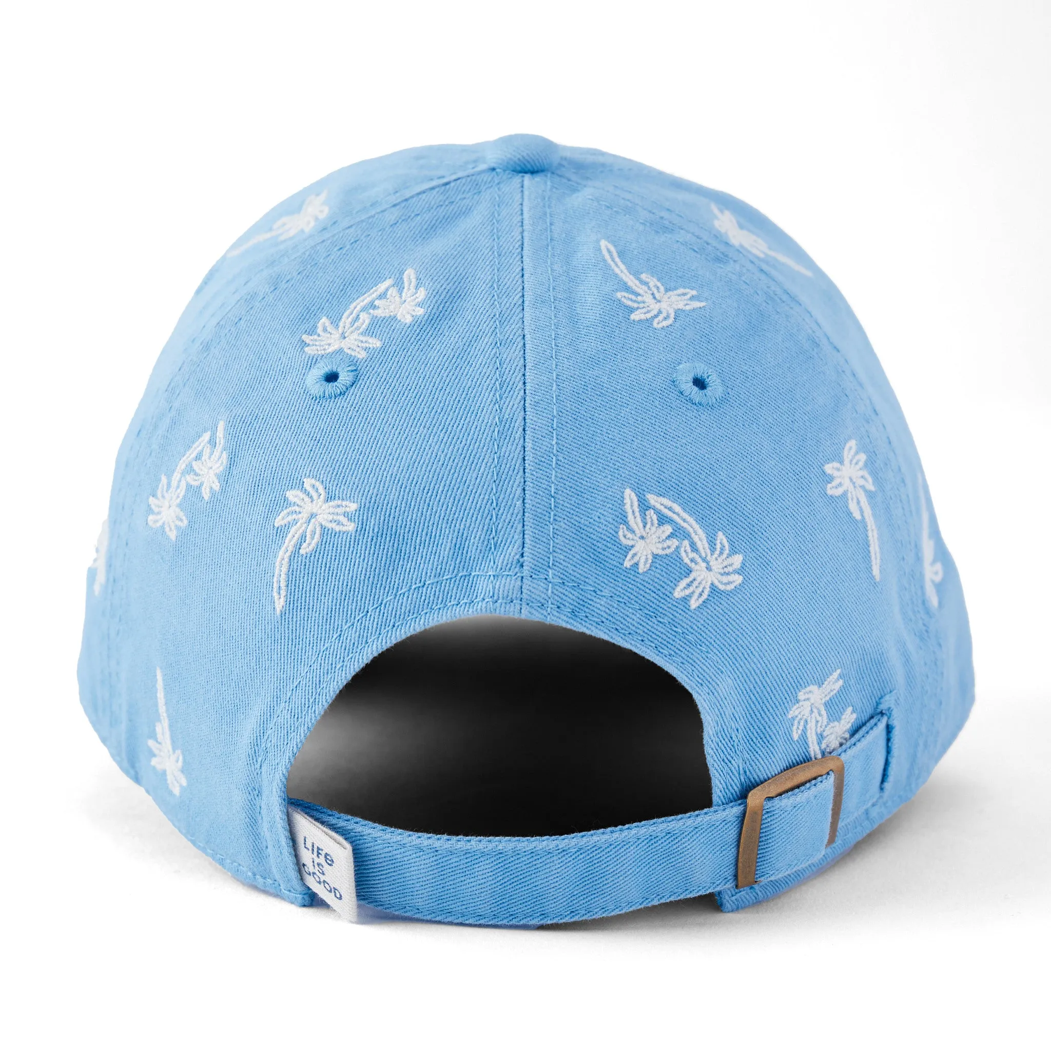 Adult Unisex Simple Palm Pattern Chill Cap Life is Good