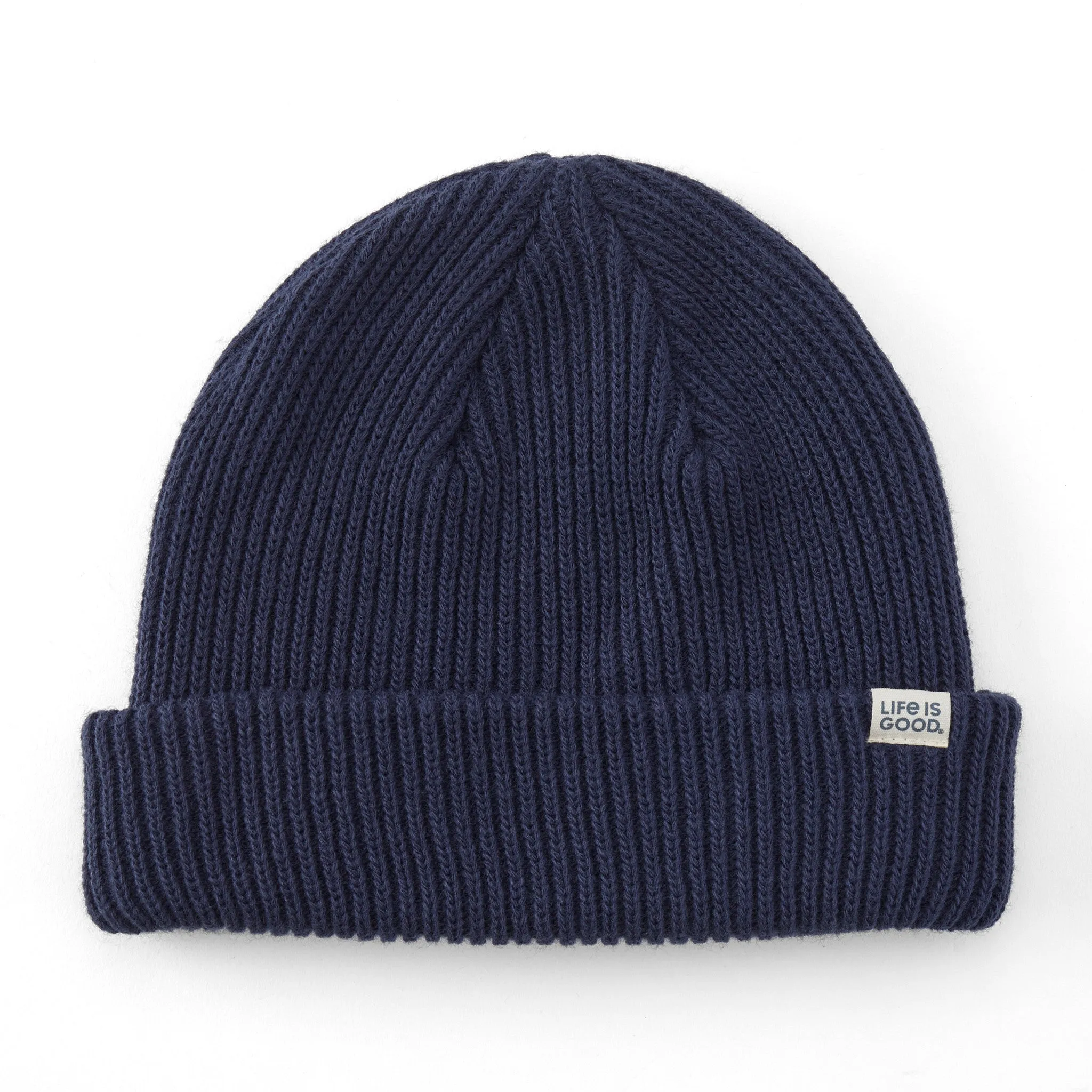 Adult Unisex Solid Mariner Beanie Life is Good