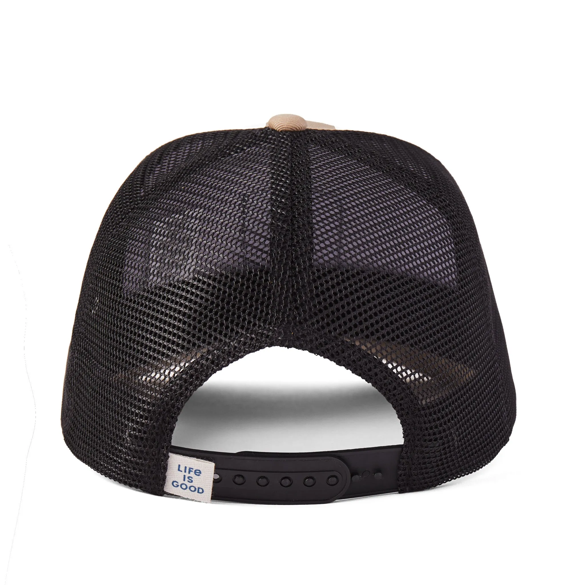 Adult Unisex Square LIG Patch Trucker Life is Good