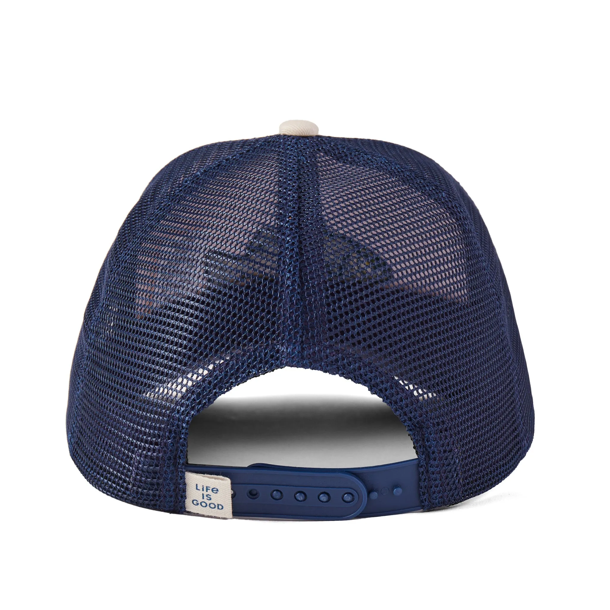 Adult Unisex Striped Bass Trucker Life is Good