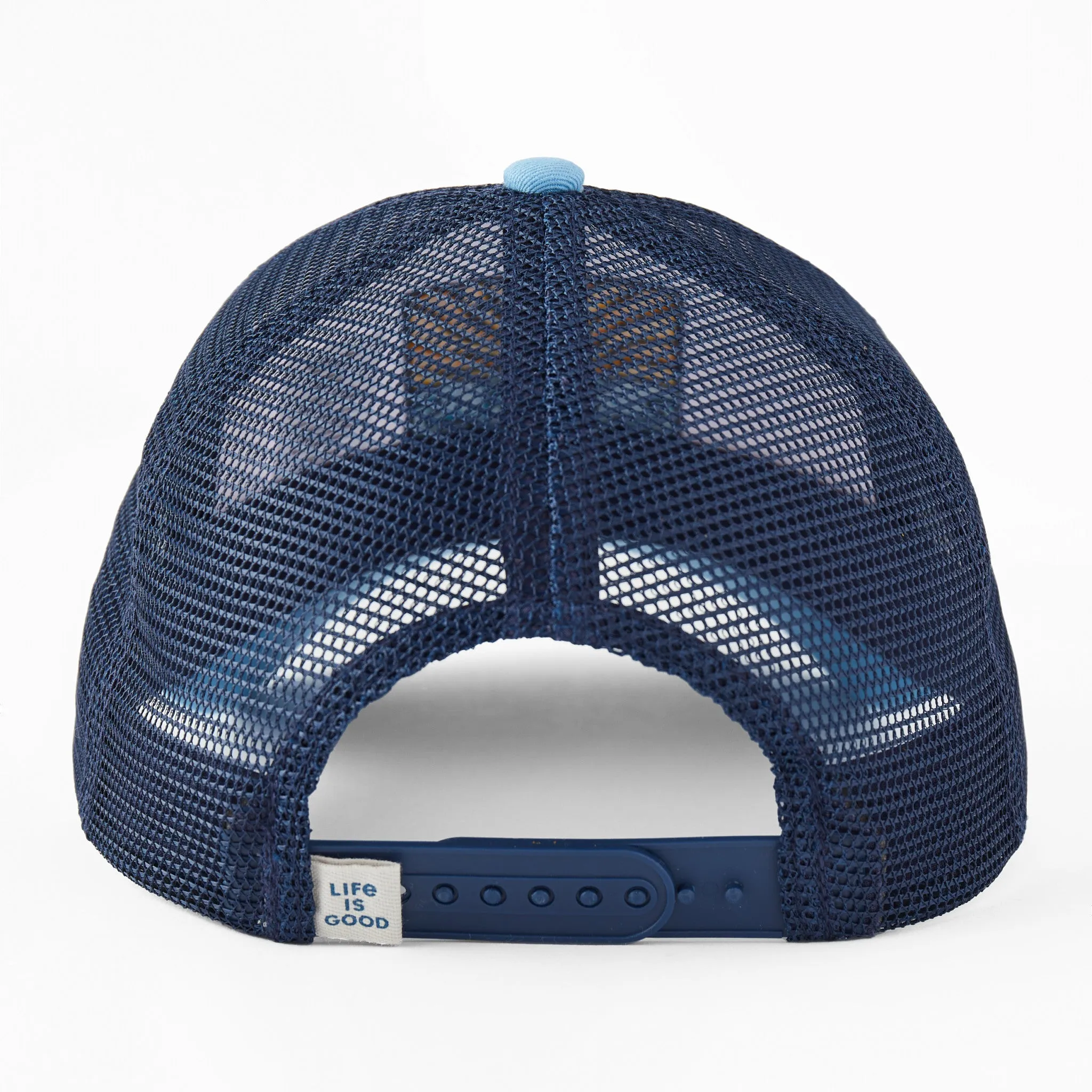 Adult Unisex Sun Ocean Icon Trucker Life is Good