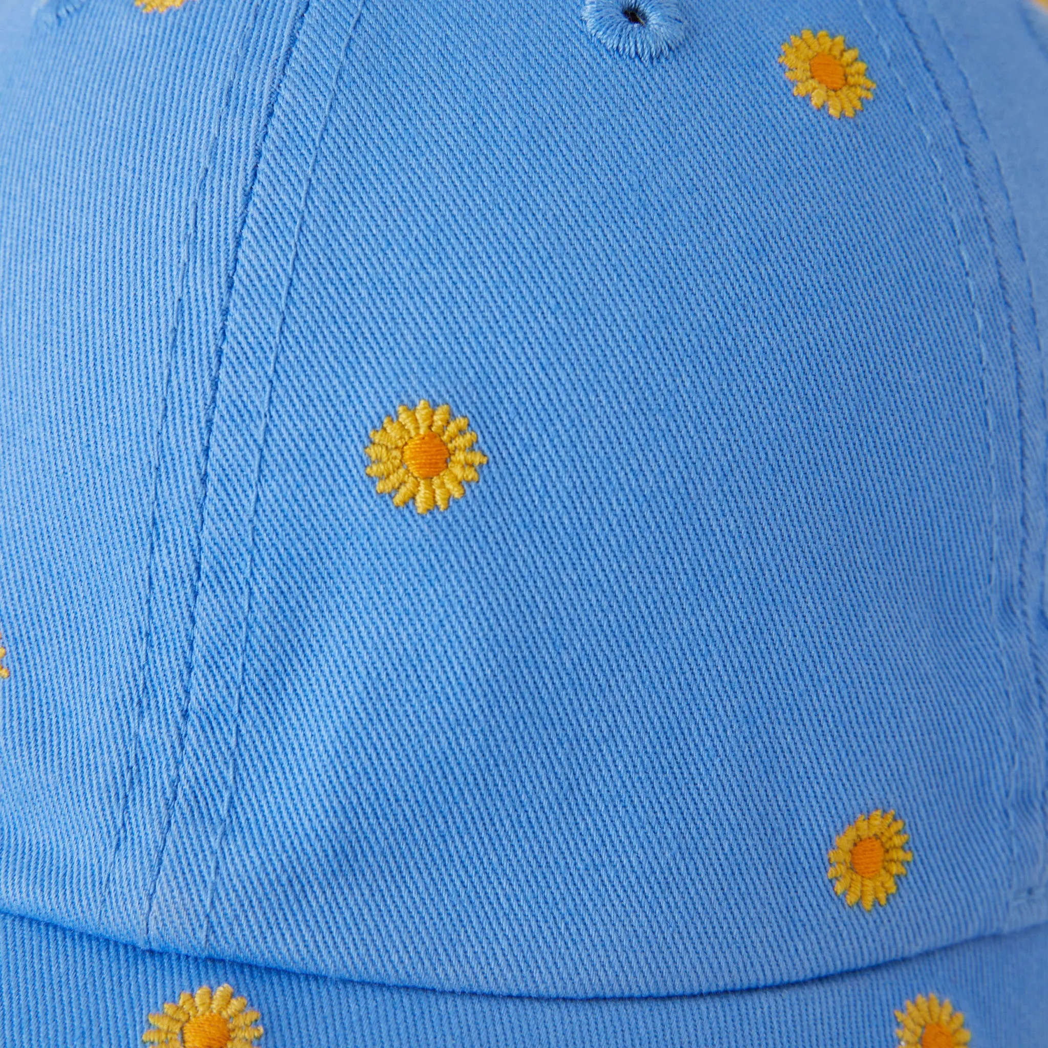 Adult Unisex Sunflower Pattern Chill Cap Life is Good