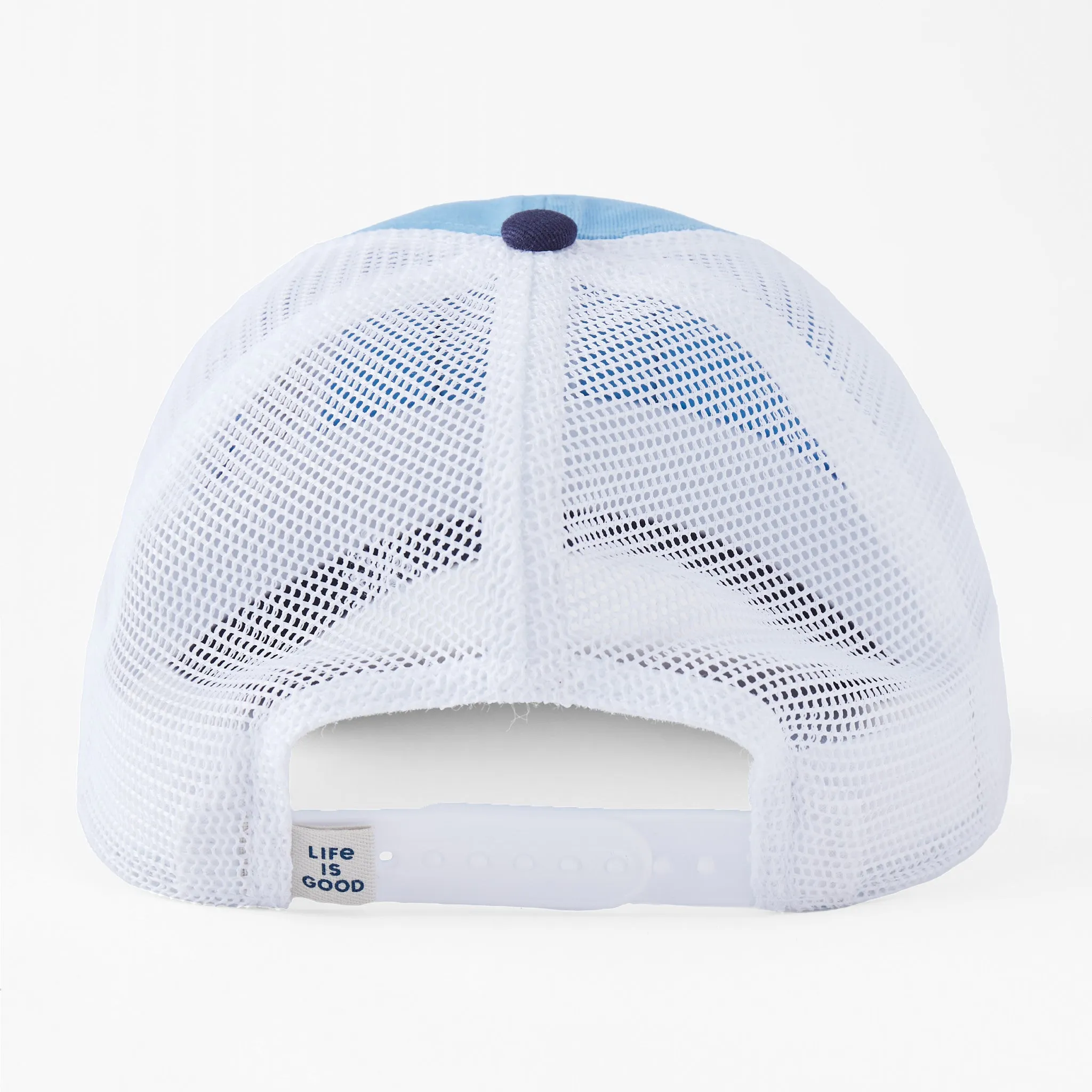 Adult Unisex Sunrise Flowers Soft Mesh Back Cap Life is Good