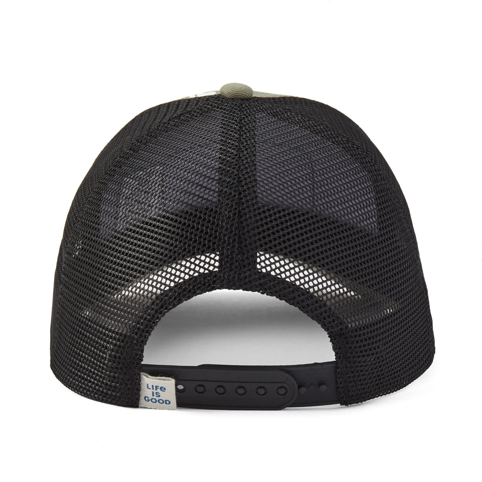 Adult Unisex Sunset Mountain Trucker Life is Good