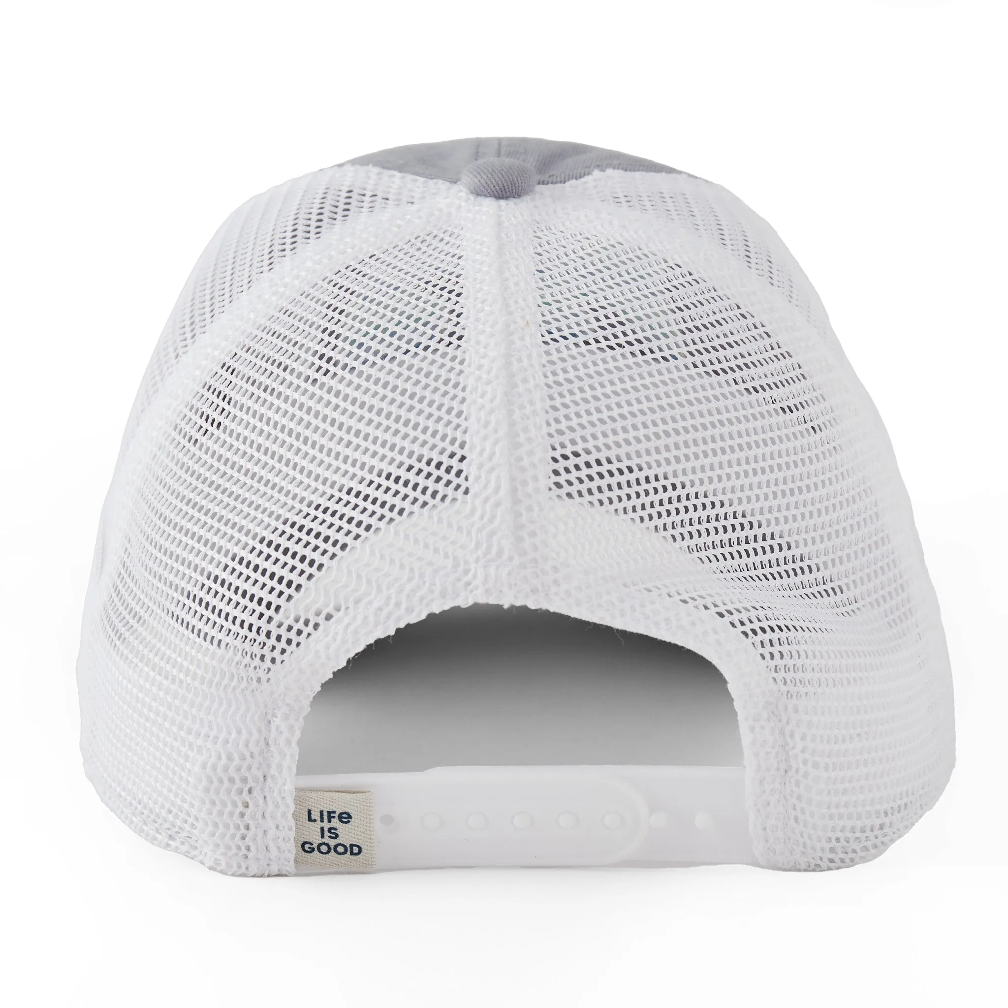 Adult Unisex Sunset Wave LIG Soft Mesh Back Cap Life is Good