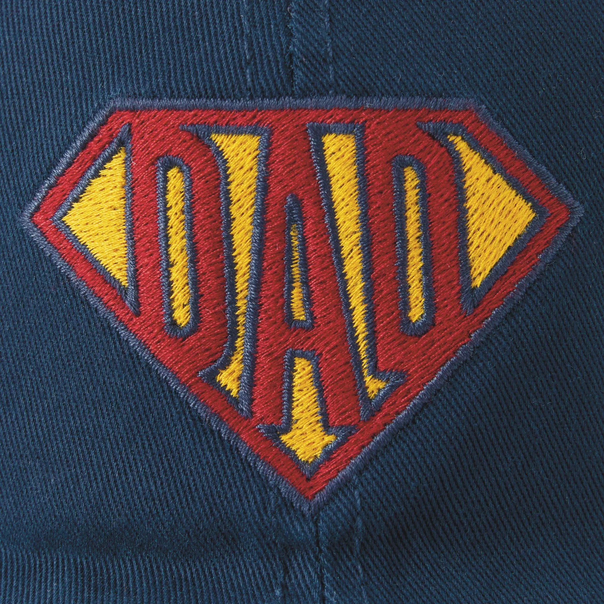 Adult Unisex SUPERDAD SHIELD Branded Chill Cap Life is Good