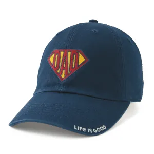 Adult Unisex SUPERDAD SHIELD Branded Chill Cap Life is Good