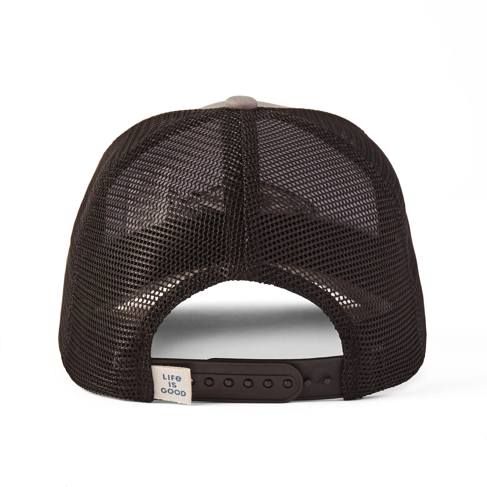 Adult Unisex Swimming Shark Trucker Life is Good