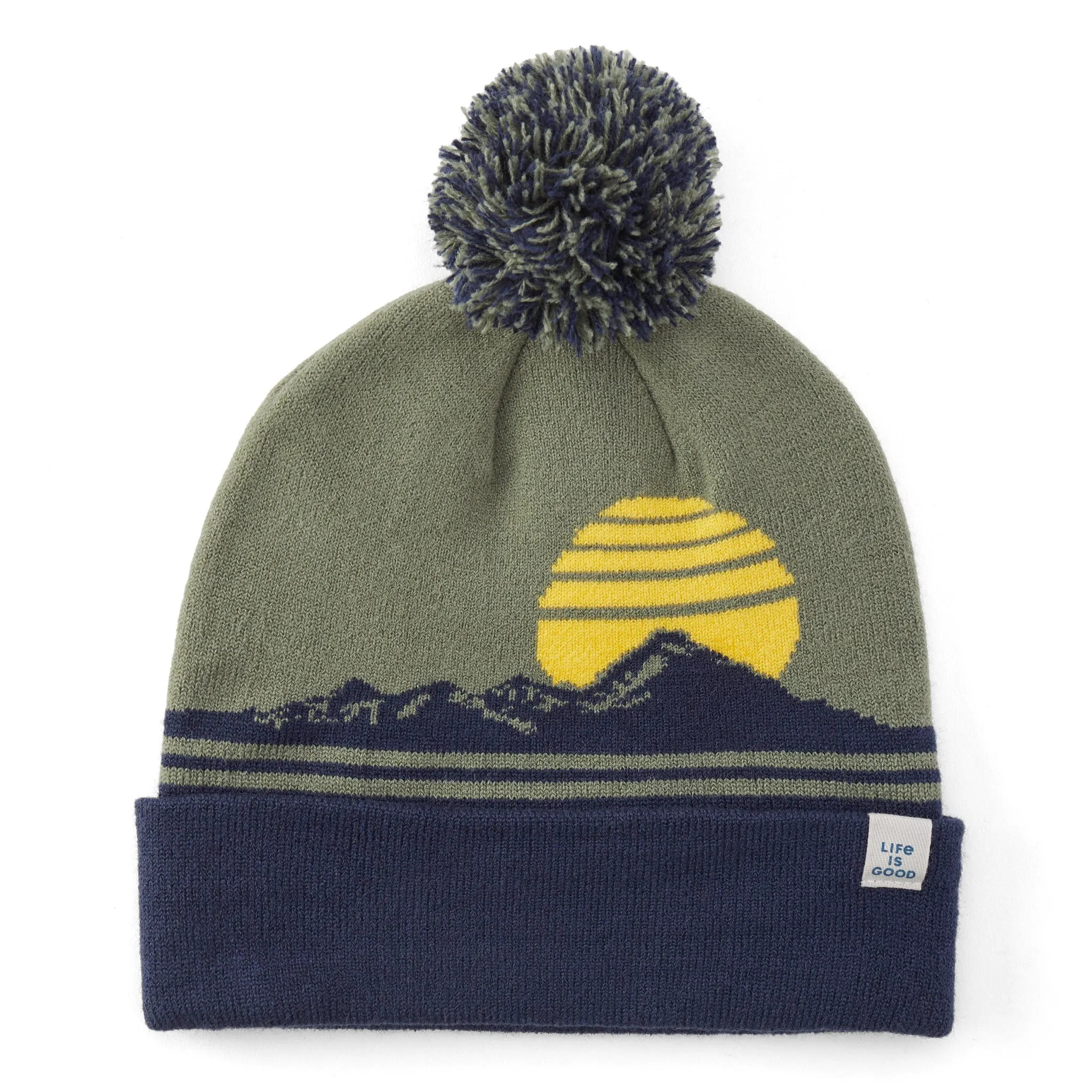 Adult Unisex Take It Outside Retro So Chill Beanie Life is Good