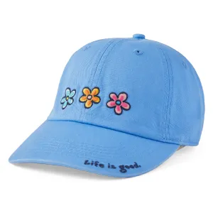 Adult Unisex Three Daisies Chill Cap Life is Good