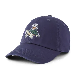Adult Unisex Turtle with Beer Chill Cap Life is Good