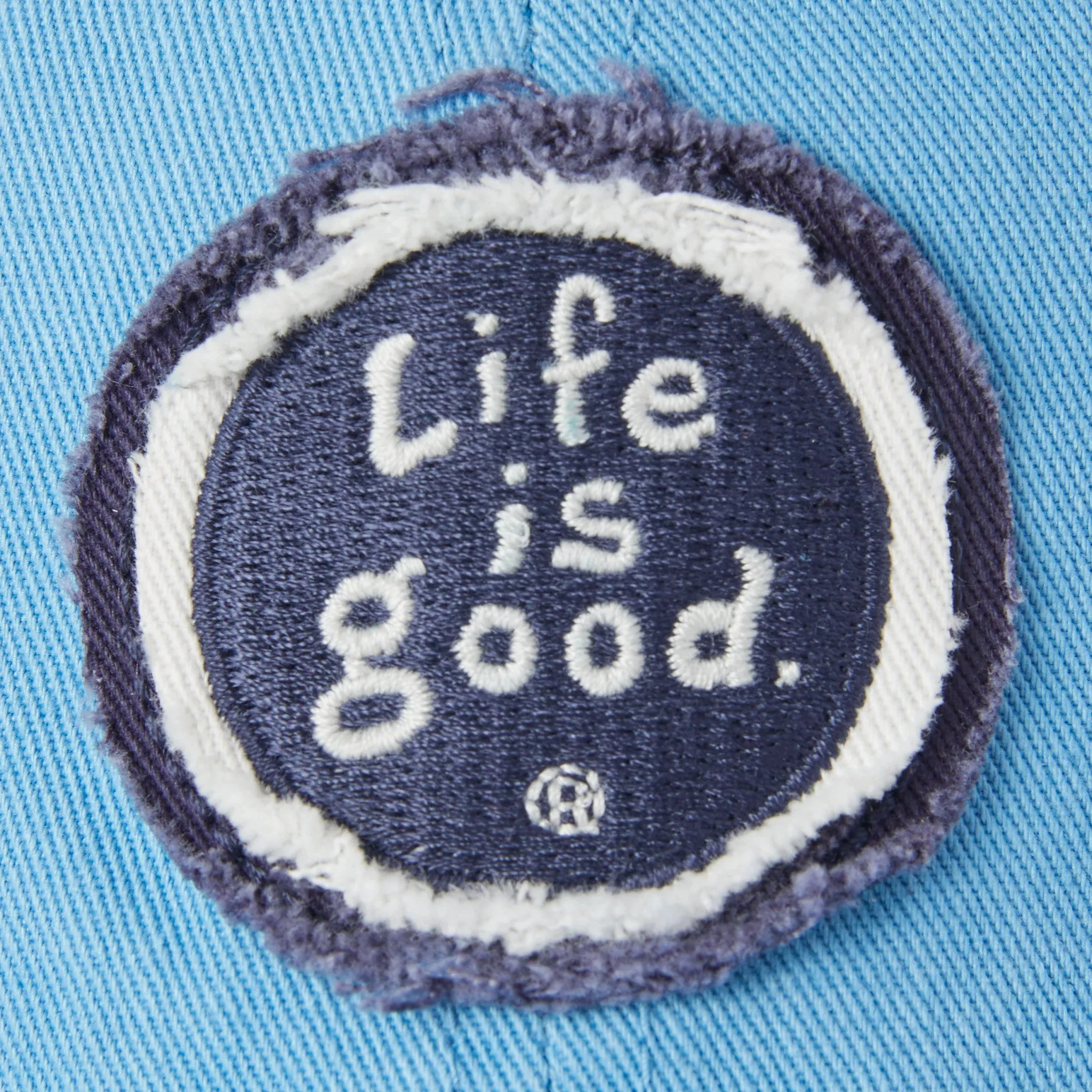 Adult Unisex Vintage LIG Coin Tattered Chill Cap Life is Good