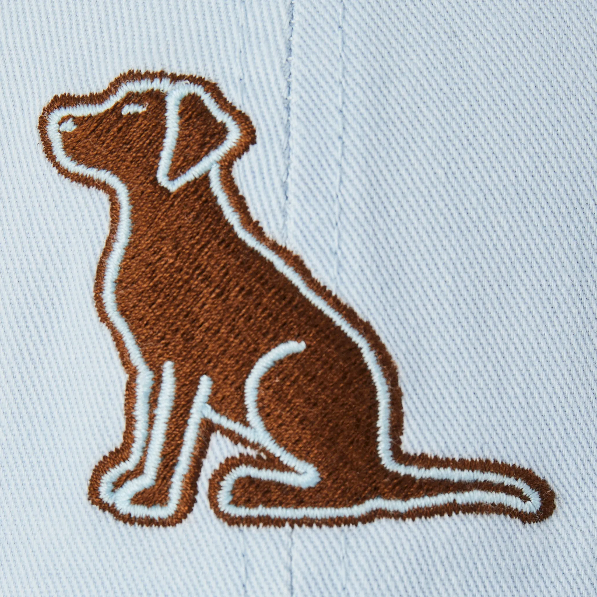 Adult Unisex Vintage Sitting Dog Chill Cap Life is Good