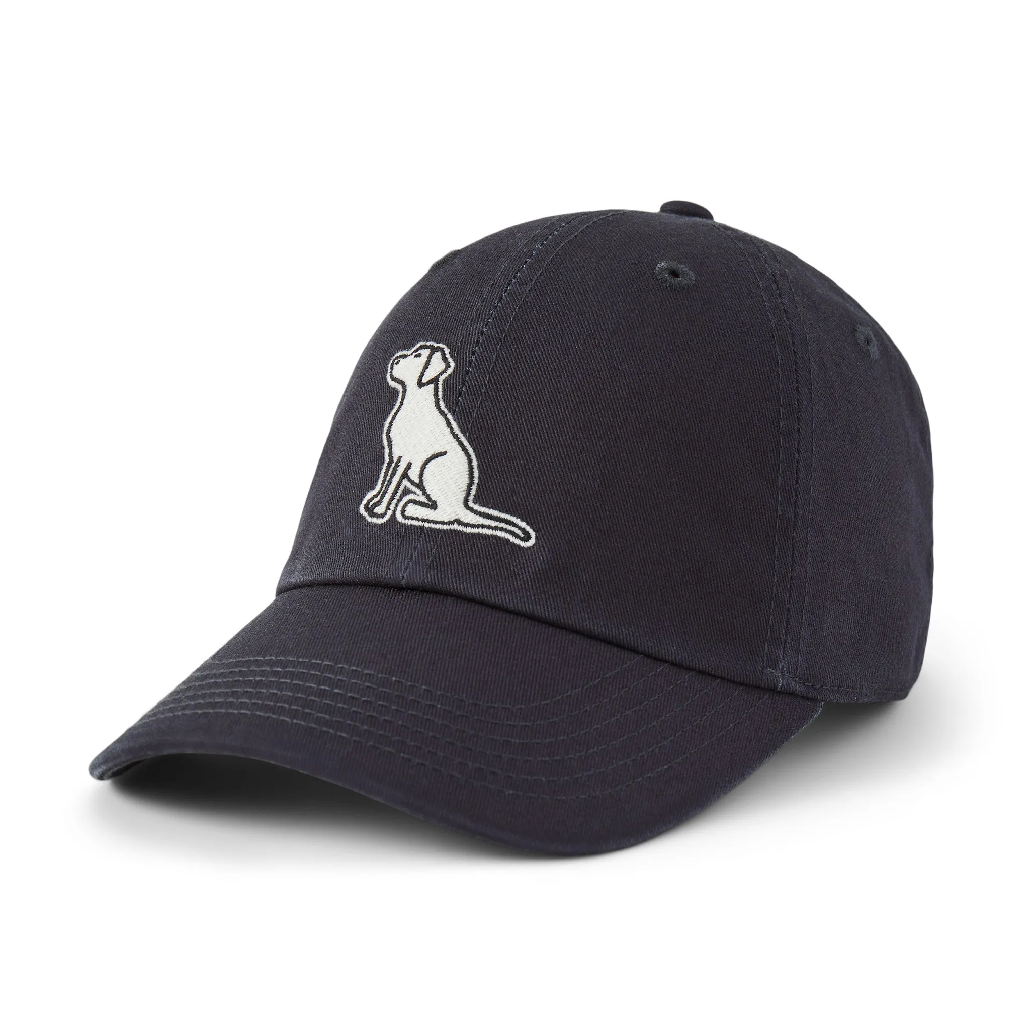 Adult Unisex Vintage Sitting Dog Chill Cap Life is Good