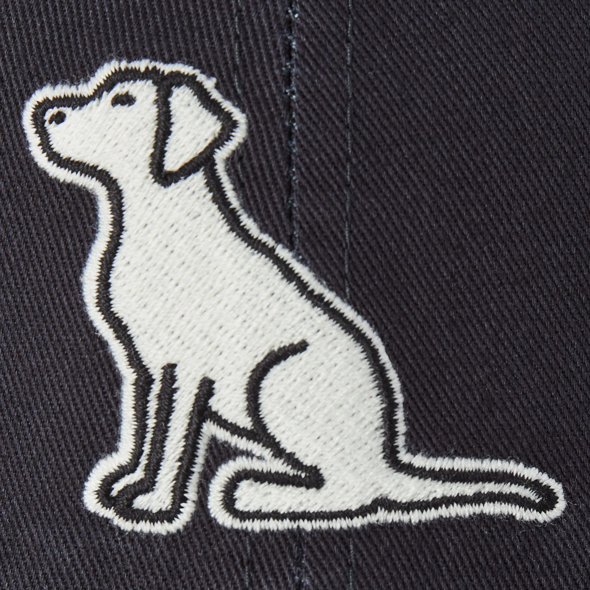 Adult Unisex Vintage Sitting Dog Chill Cap Life is Good