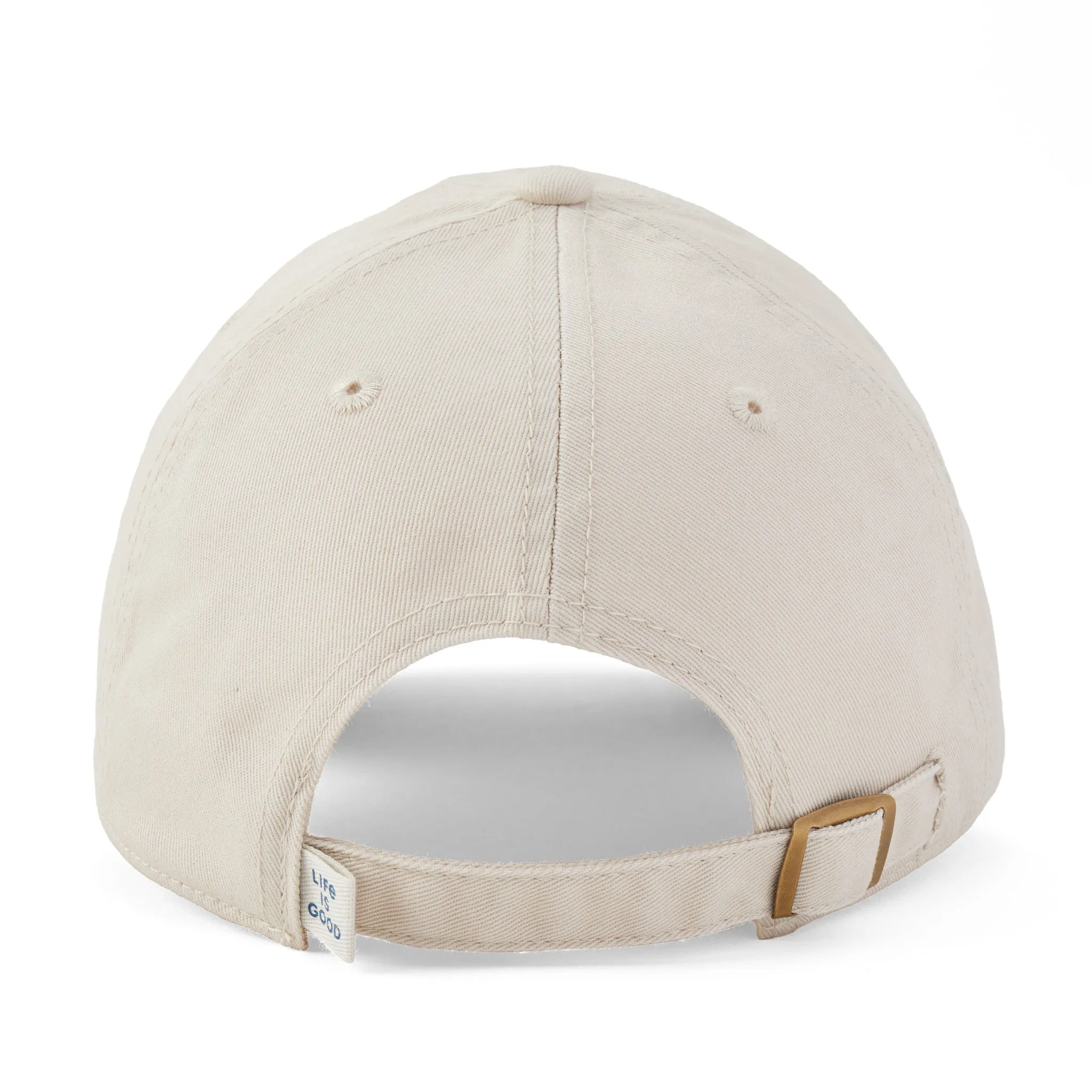 Adult Unisex Vintage Sitting Dog Chill Cap Life is Good