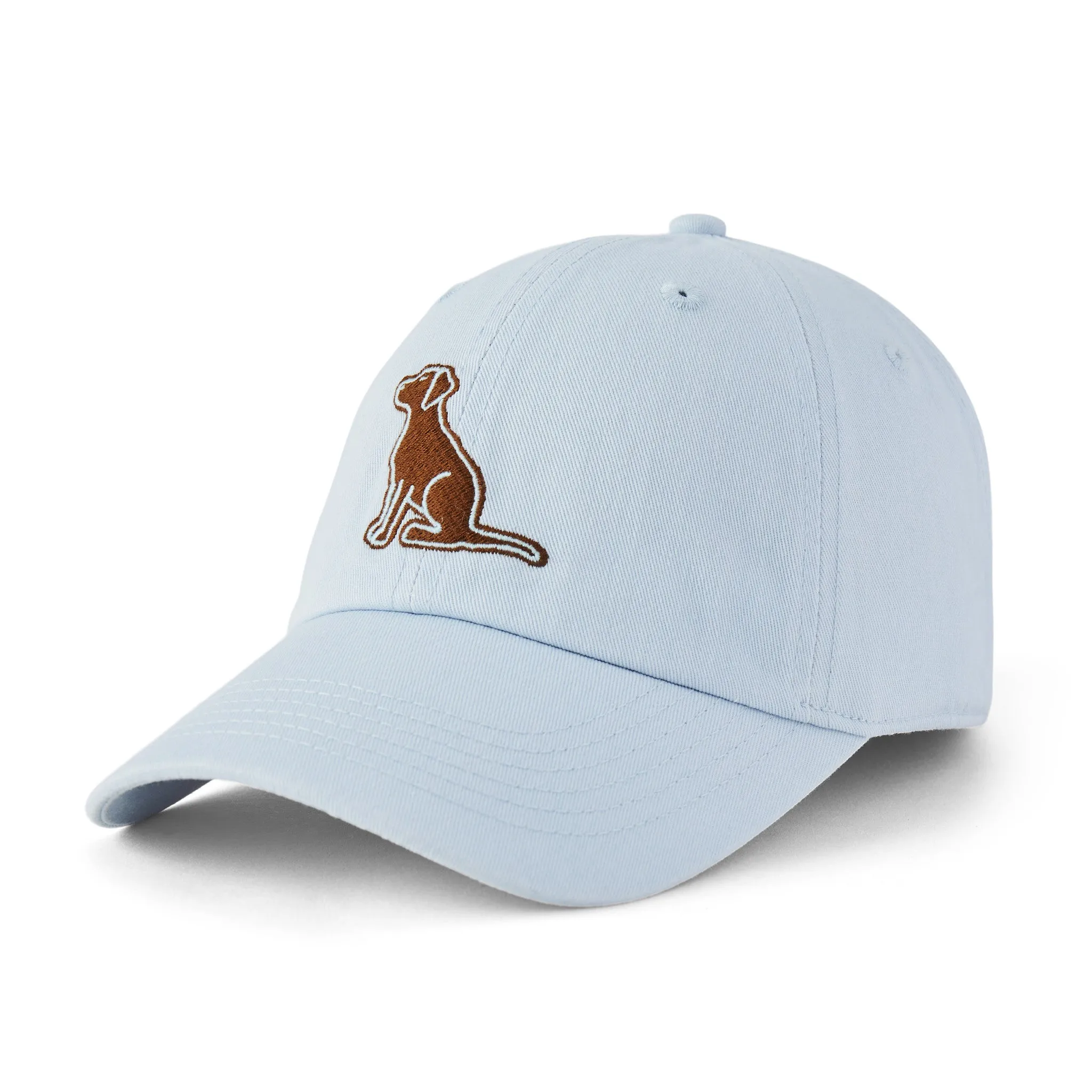 Adult Unisex Vintage Sitting Dog Chill Cap Life is Good