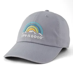 Adult Unisex Winter Vibes Rainbow Chill Cap Life is Good