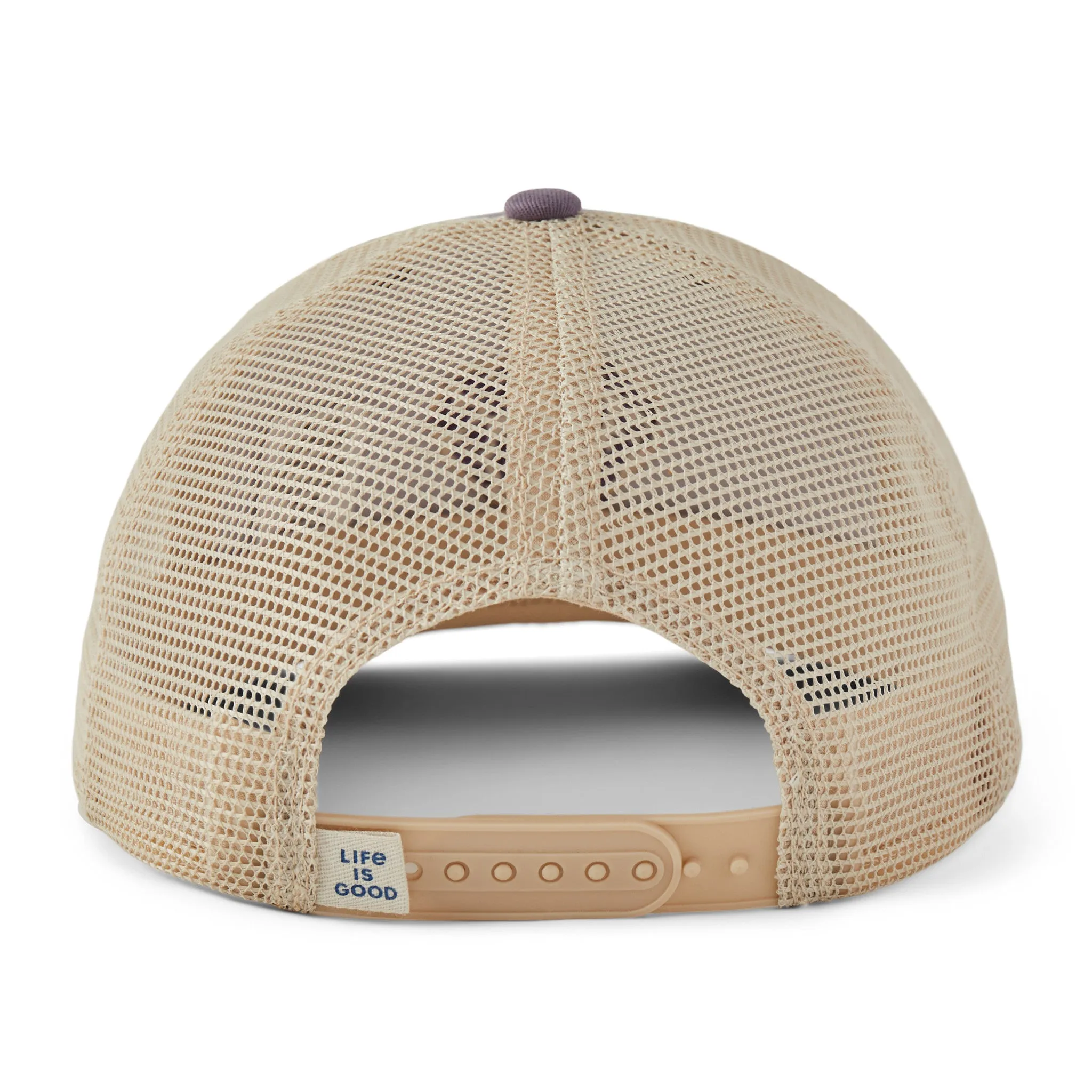 Adult Unisex Woodcut Heart Trucker Life is Good