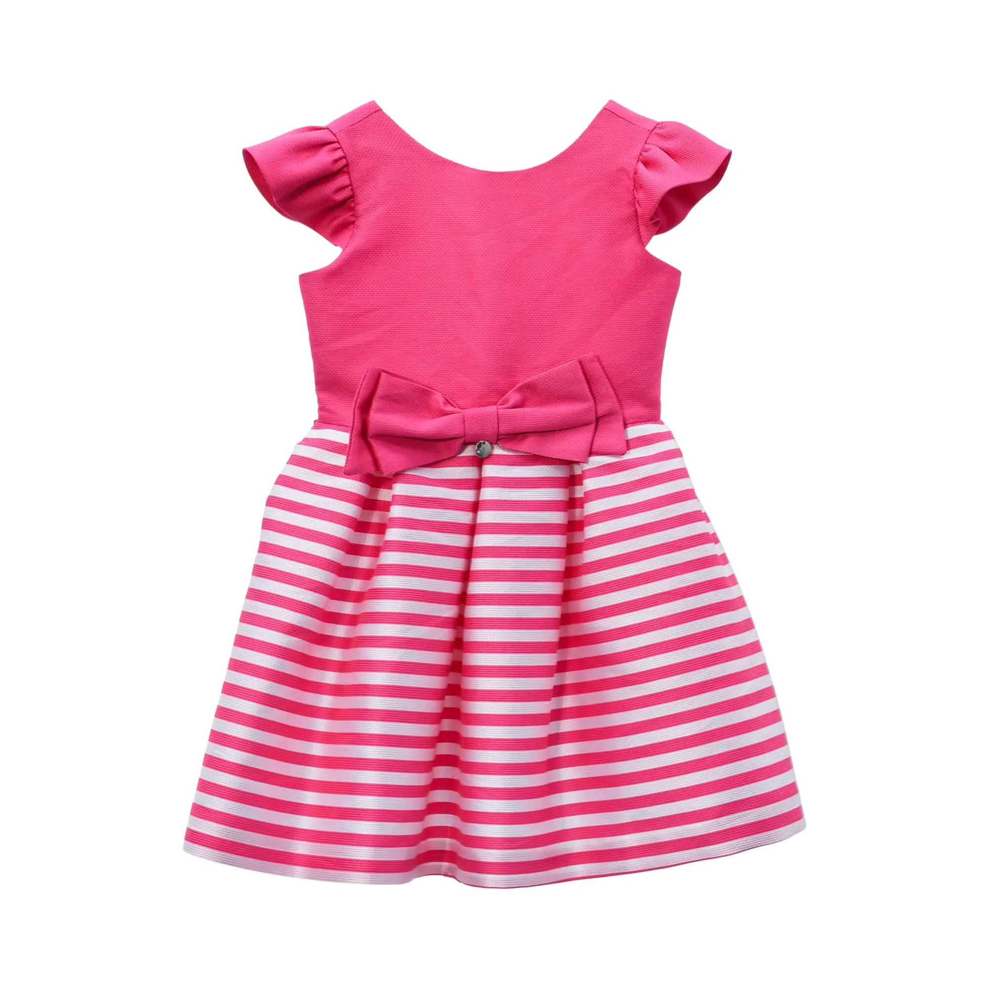 Amaya Kids Girl's  Fuchsia Dress