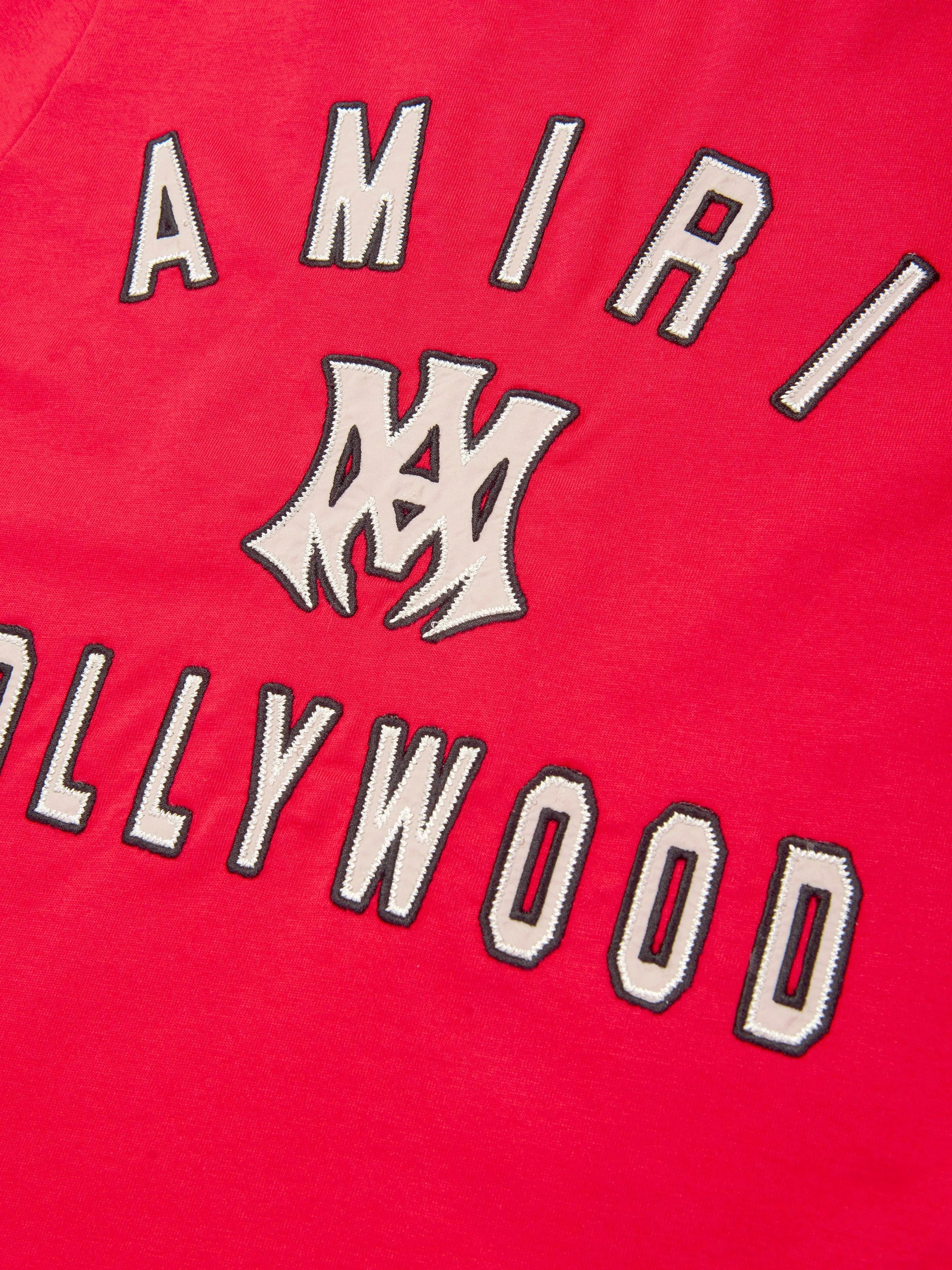 Amiri Kids MA Hollywood T-Shirt in Red