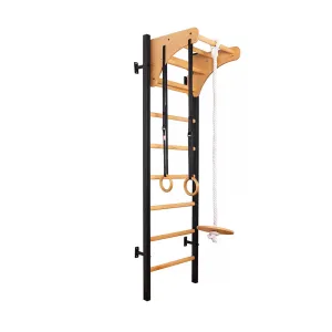 BenchK S2 Black - 211B with Wooden Pull-Up Bar   Gymnastics Accessories