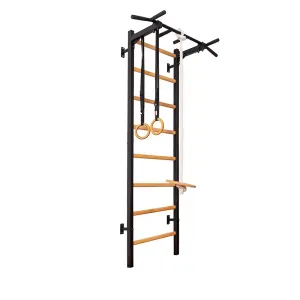 BenchK S2 Black - 221B with PB2B Steel Pull-Up Bar   Gymnastics Accessories