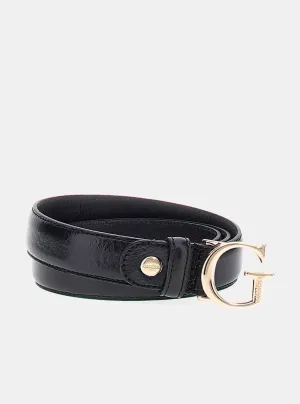 Black G Logo Belt Guess