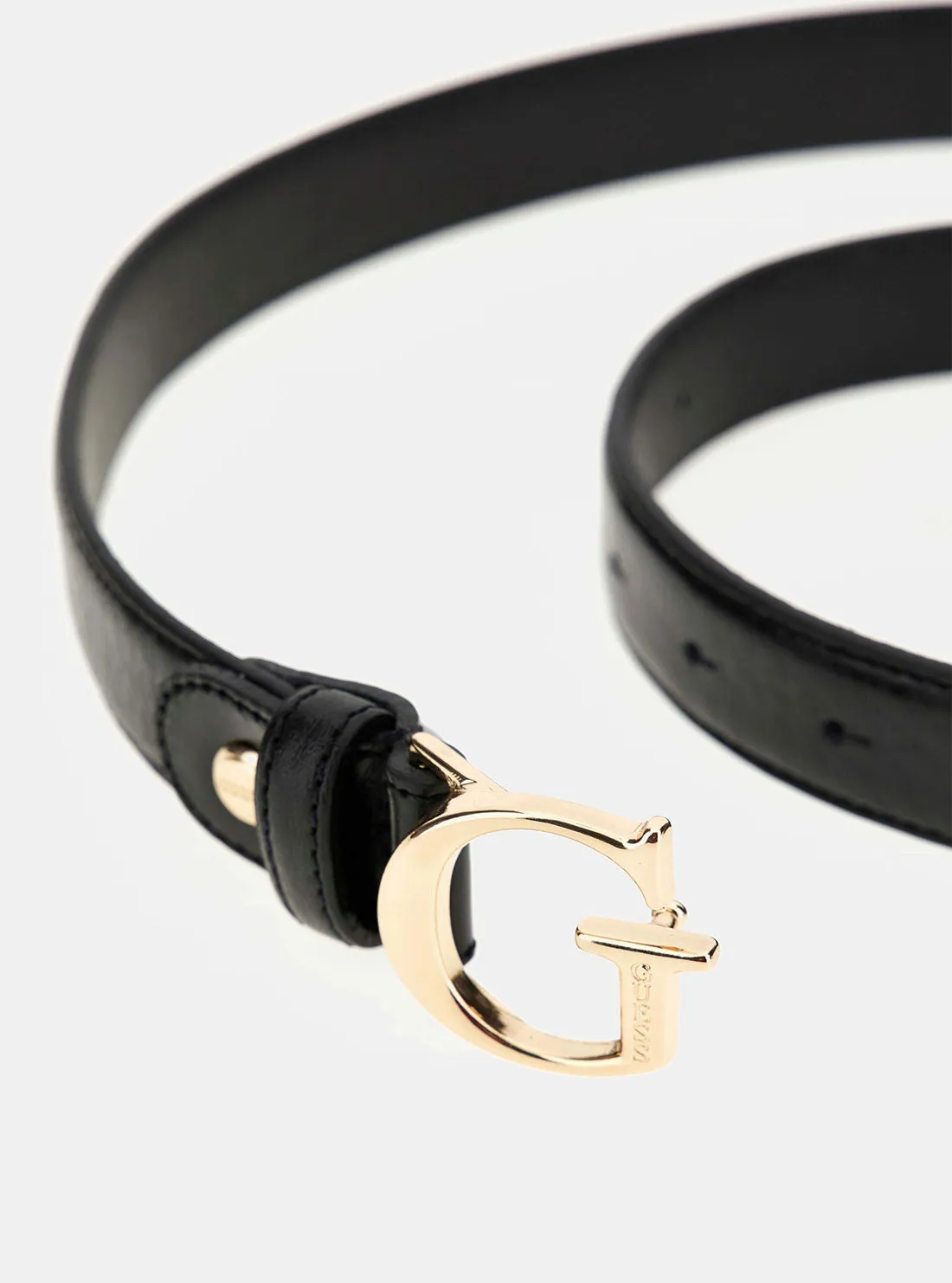 Black G Logo Belt Guess