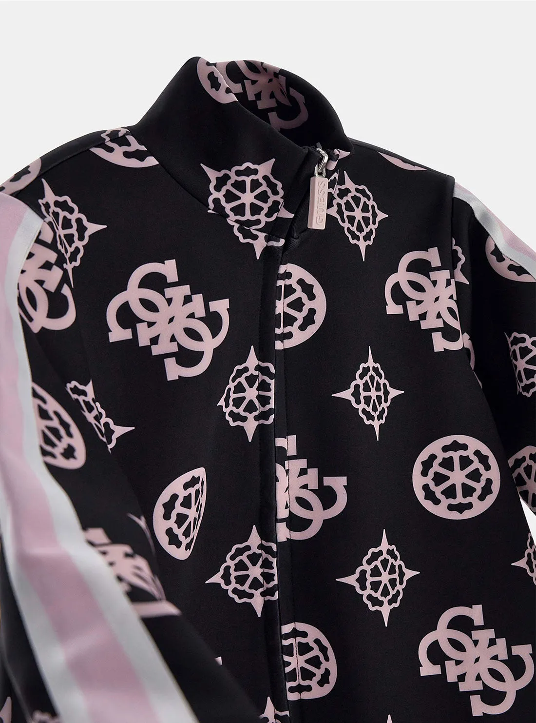 Black Logo Active Jacket (7-16) Guess