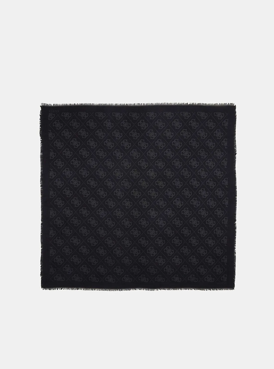 Black Logo Noelle Kefiah Scarf Guess