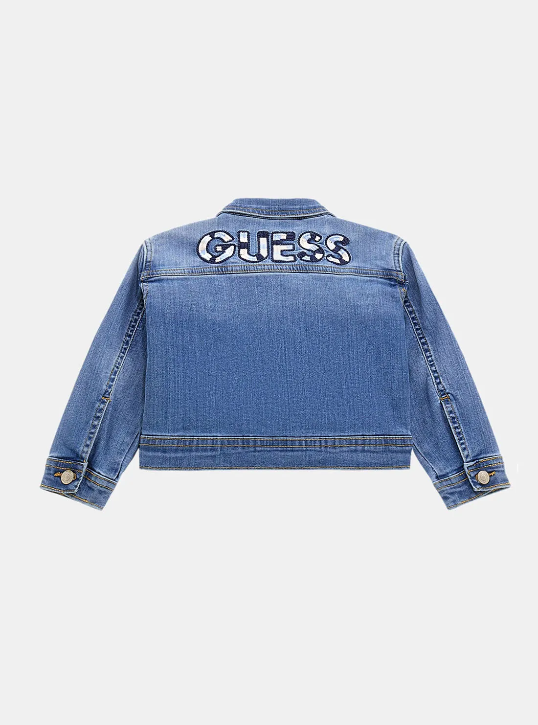 Blue Stretch Denim Jacket (2-7) Guess