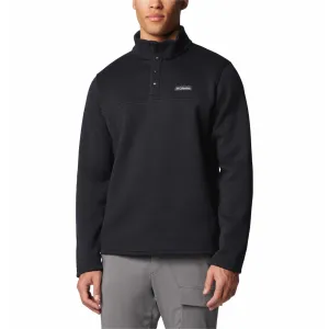 Columbia Men Black Alto Pass Half Snap Fleece