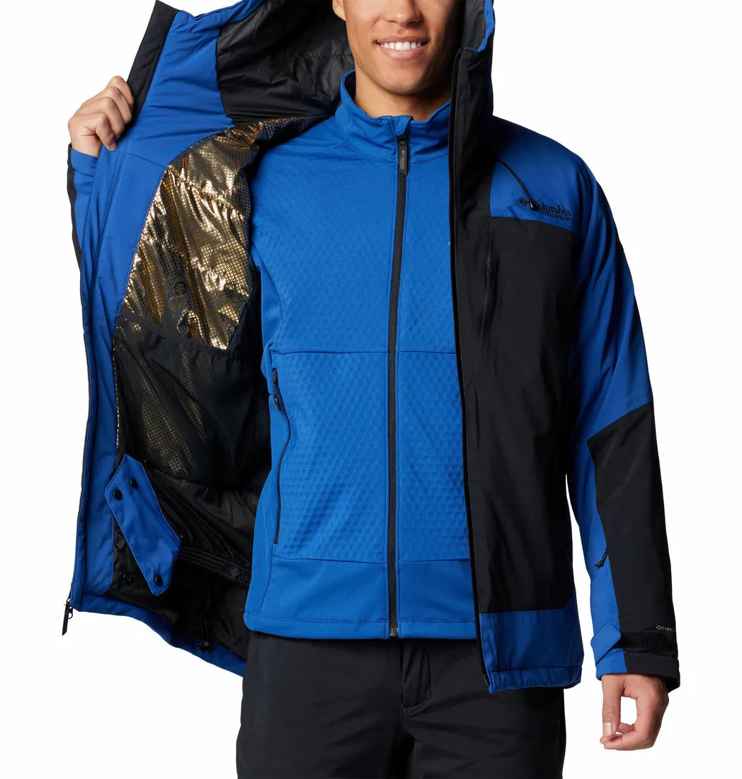 Columbia Men Black Omni-Heat Infinity Cirque Bowl Jacket