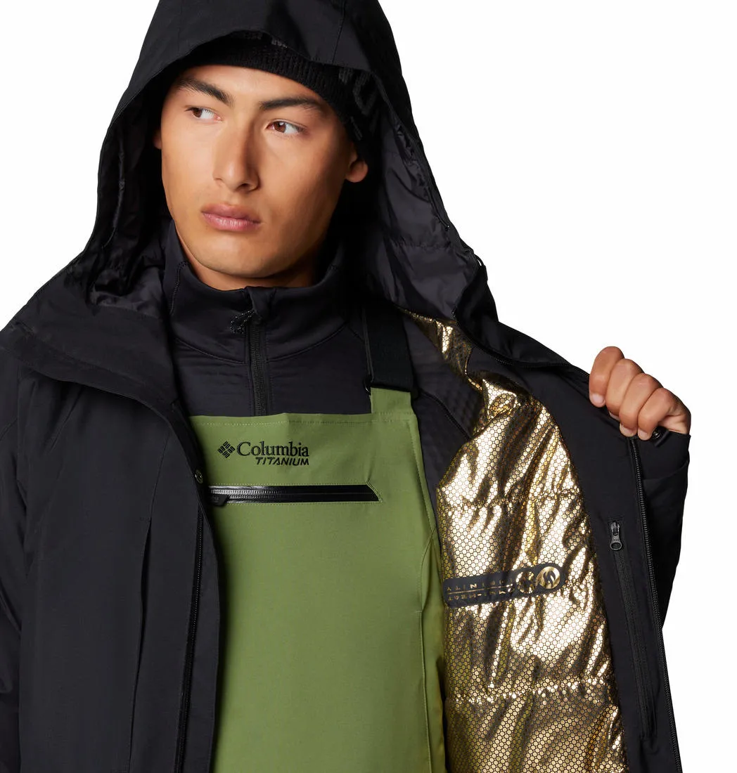 Columbia Men Black Omni-Heat Infinity Highland Summit II Jacket