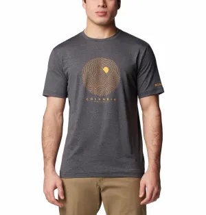 Columbia Men Black Omni-Shade Kwick Hike Graphic Tshirt