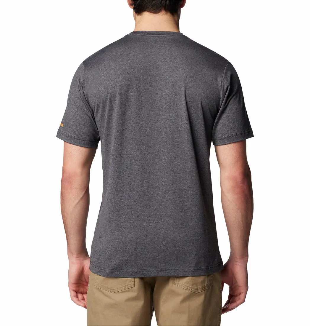 Columbia Men Black Omni-Shade Kwick Hike Graphic Tshirt
