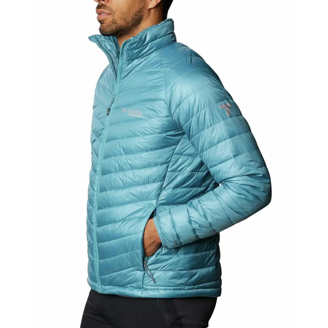 Columbia Men Blue Omni-Heat 3D Snow Country Jacket
