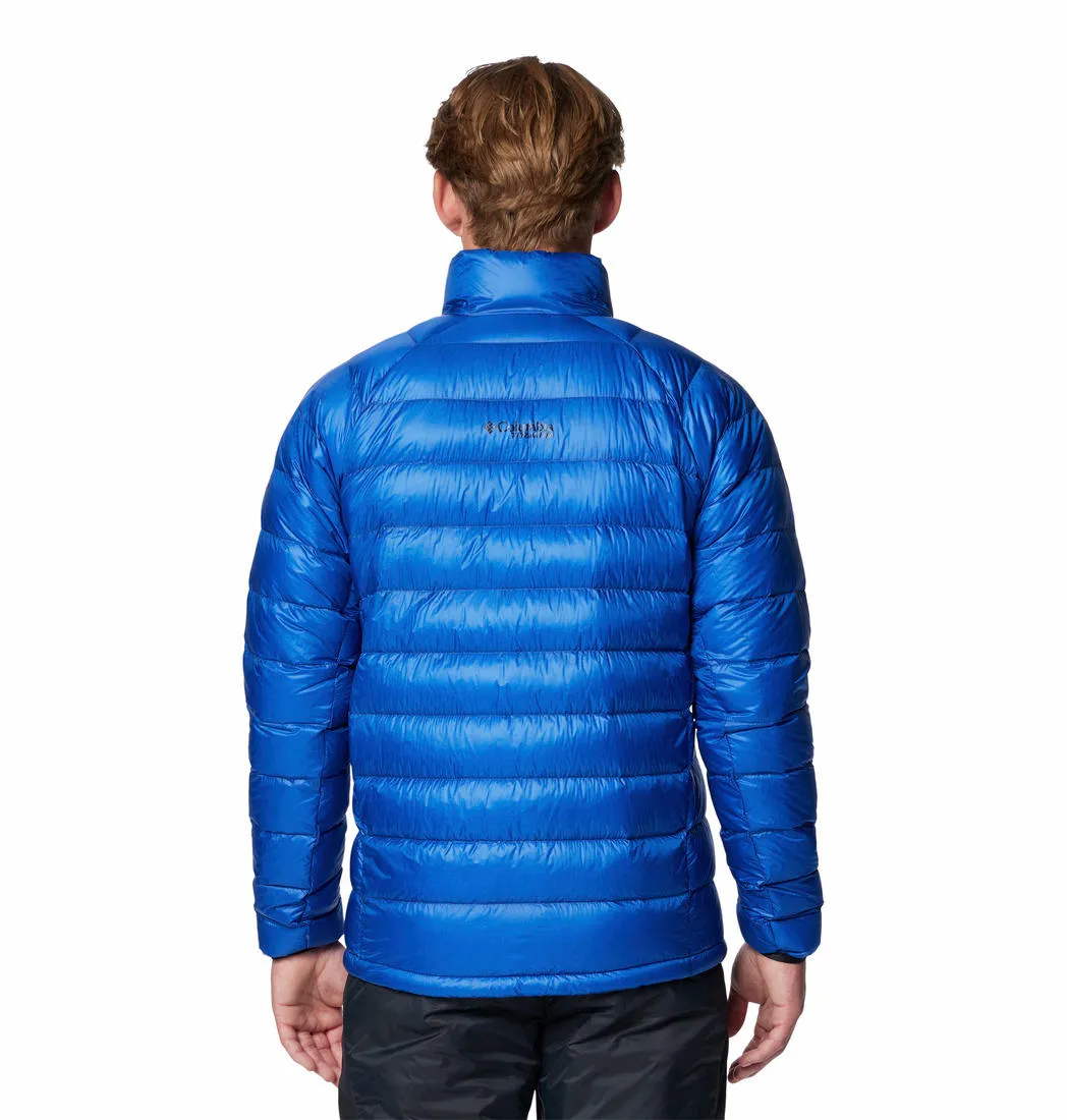 Columbia Men Blue Omni-Heat Arctic Crest Down Jacket