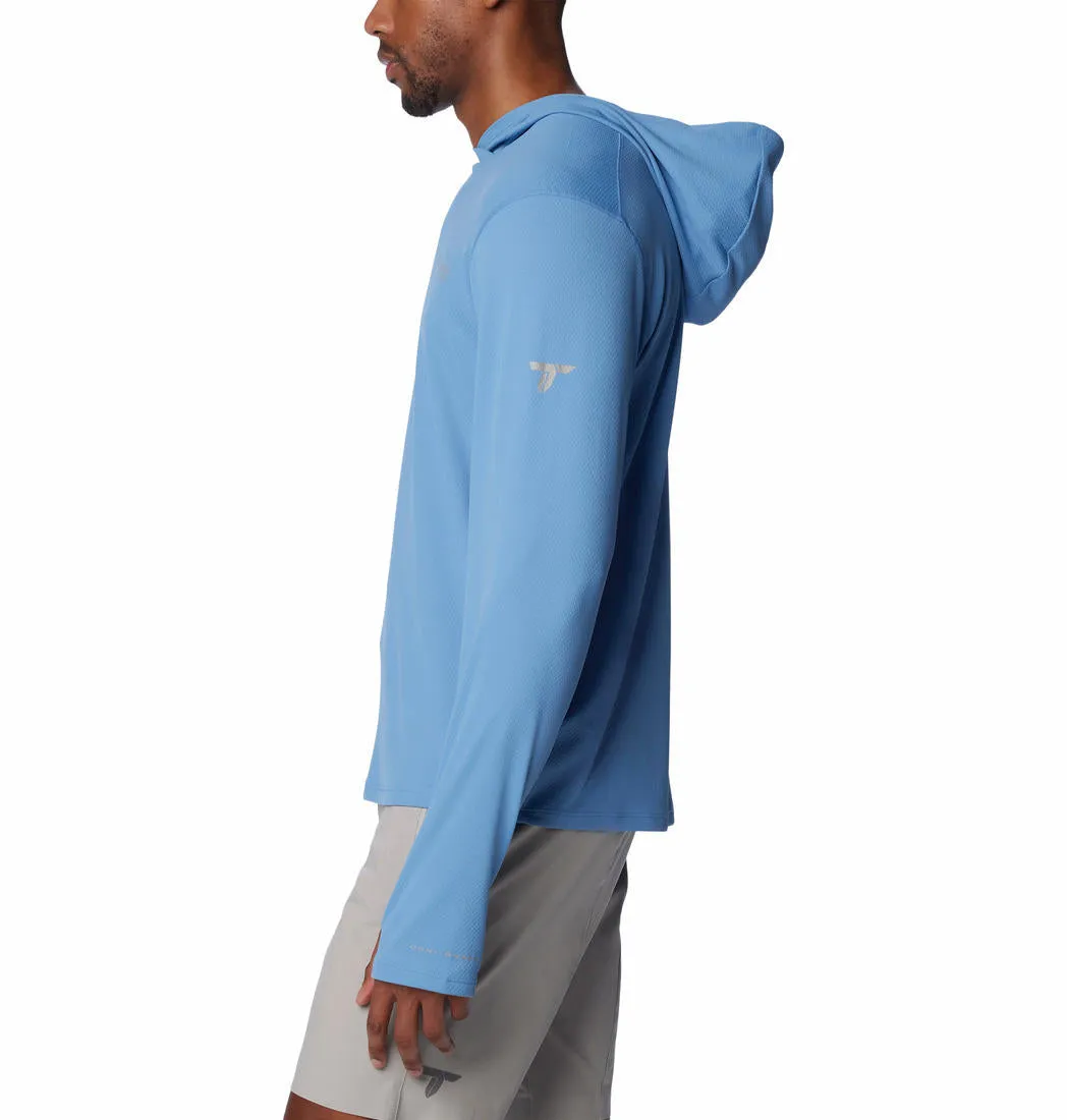 Columbia Men Blue Omni-Shade Summit Valley Hoodie