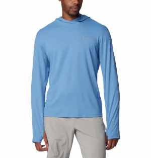 Columbia Men Blue Omni-Shade Summit Valley Hoodie